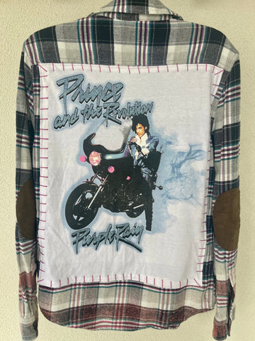 Prince Upcycled Flannel