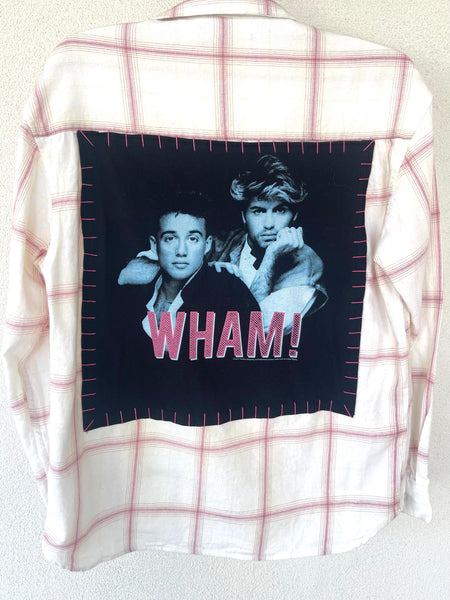 WHAM Upcycled Flannel shirt
