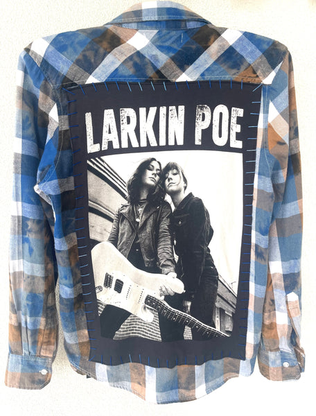 Larkin Poe Upcycled Flannel Shirt