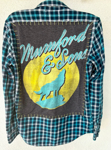 Mumford and Sons  Upcycled Flannel