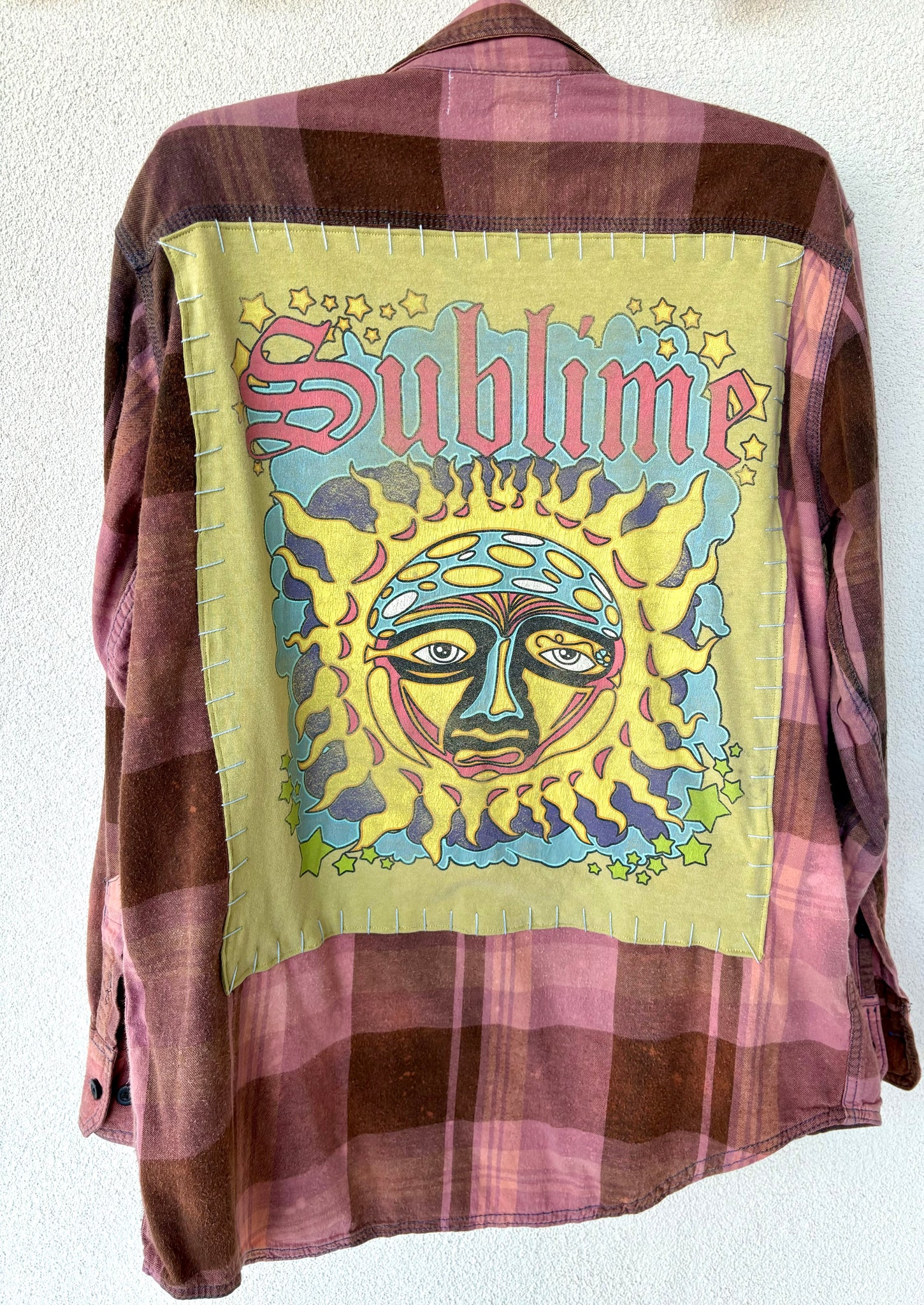 Sublime Upcycled Flannel Shirt