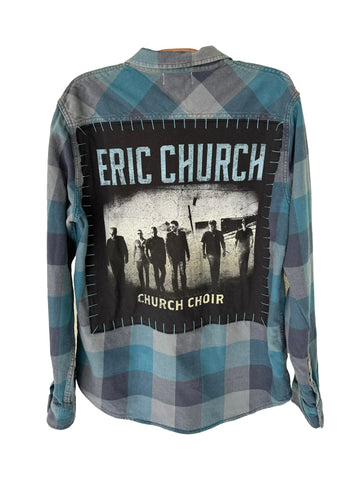 Eric Church Upcycled Flannel
