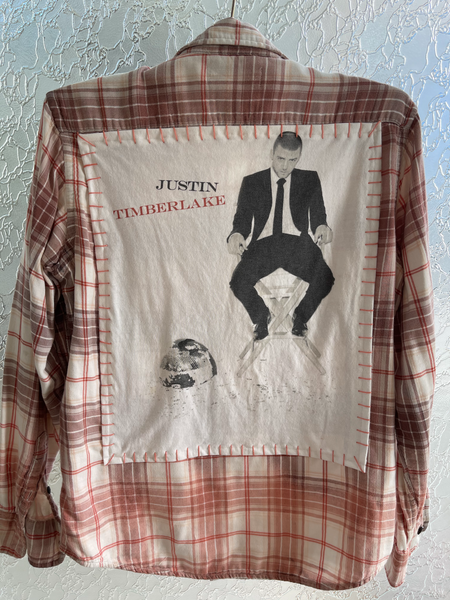 Justin Timberlake Upcycled Flannel