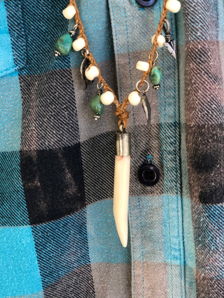 Tibetan Horn Necklace