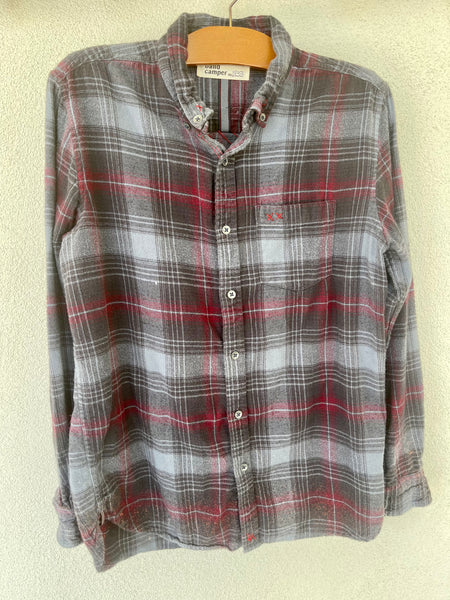 The Chicks Upcycled Flannel Shirt