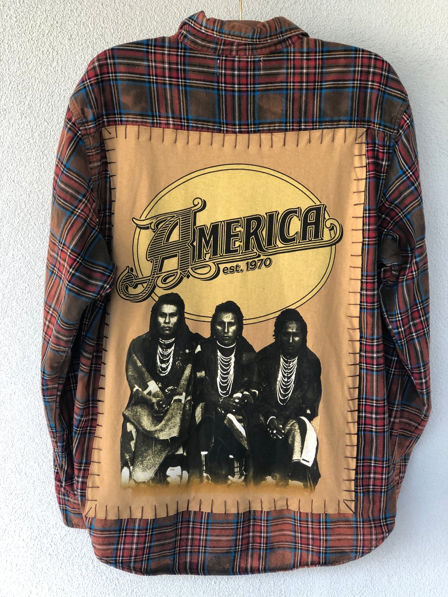 America Upcycled Flannel