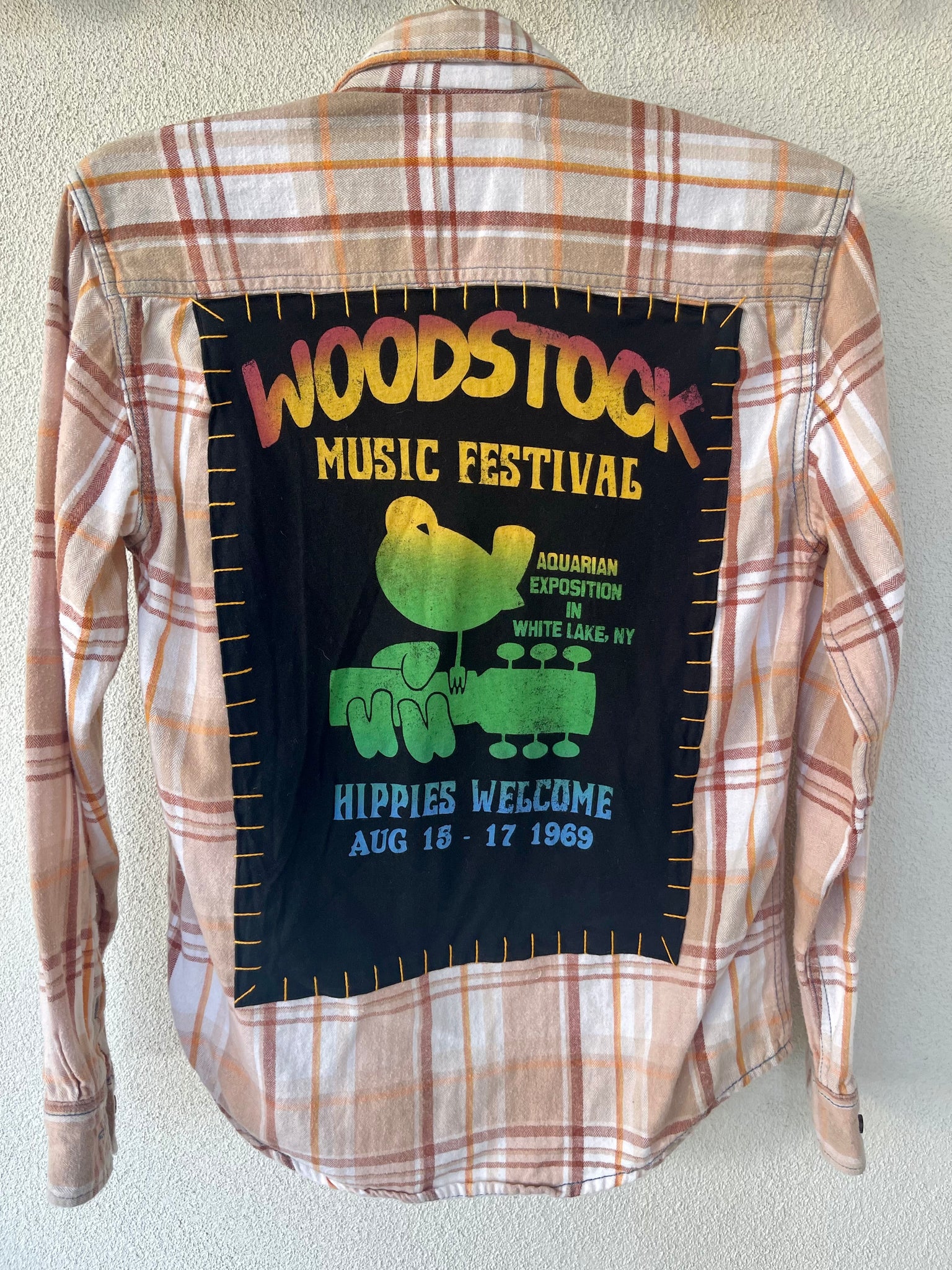 Woodstock Upcycled Woven shirt
