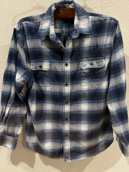 Grateful Dead Upcycled Flannel shirt