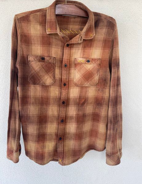 Thin Lizzy Upcycled Flannel Shirt