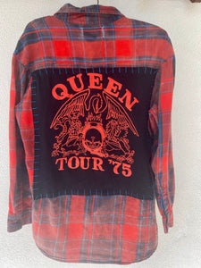 Queen Upcycled Flannel