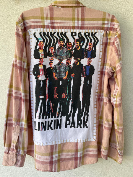 Linkin Park Upcycled Flannel