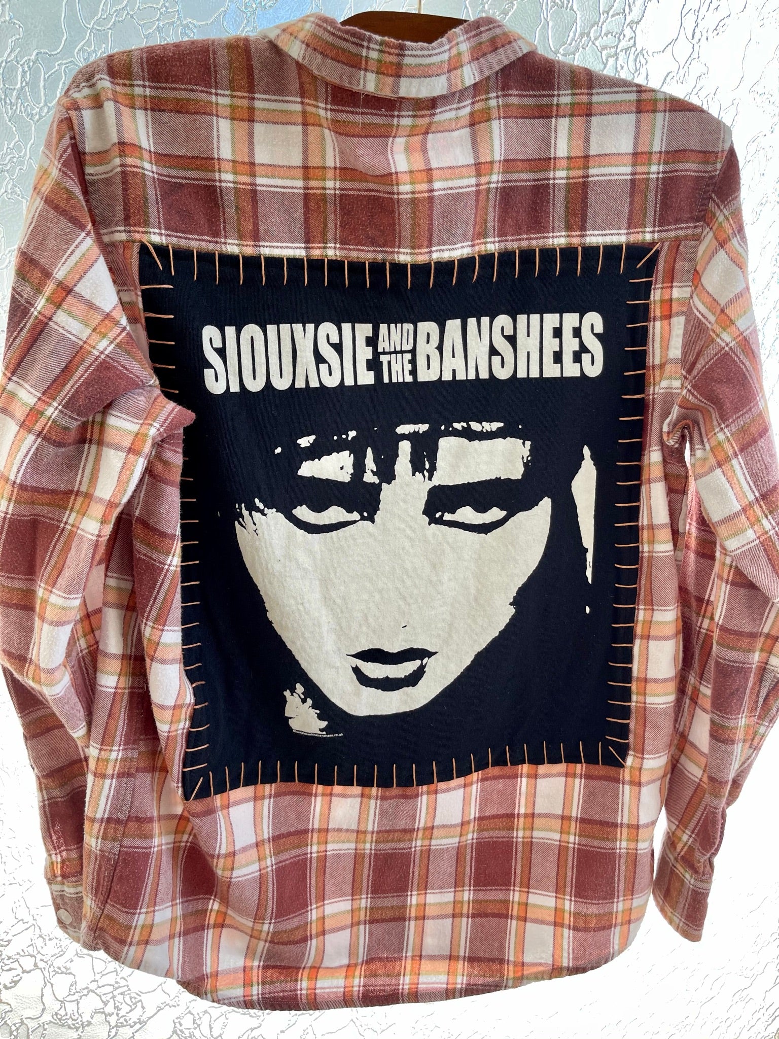 Siouxsie and the Banshees Upcycled Flannel
