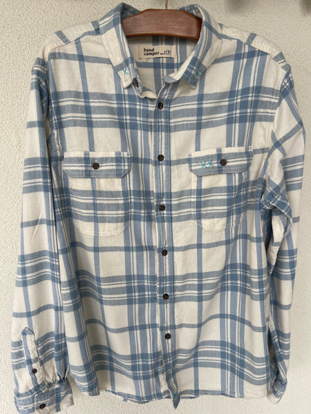 Ice Cube Upcycled Flannel Shirt