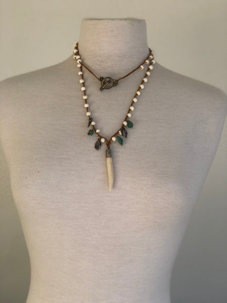 Tibetan Horn Necklace