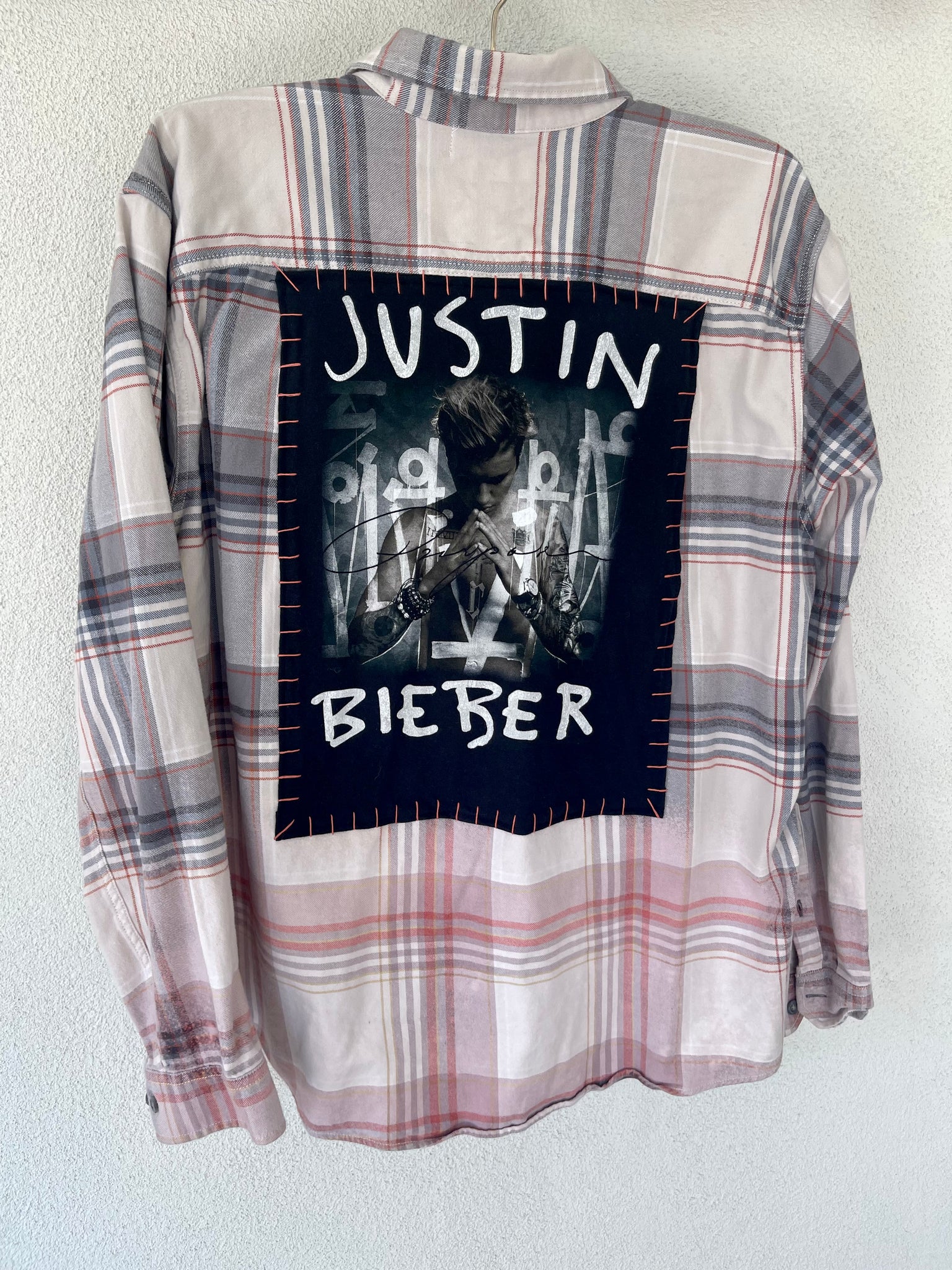 Justin Bieber Upcycled Woven Shirt