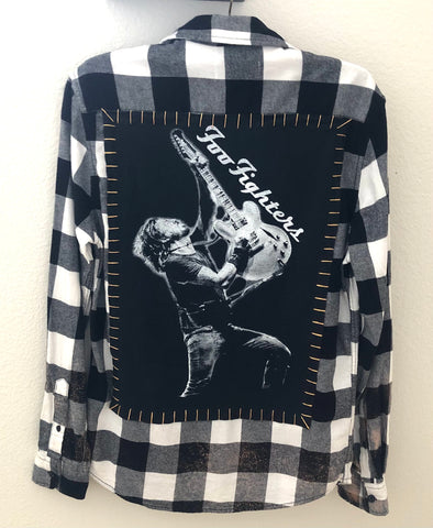 The Foo Fighters Upcycled Flannel