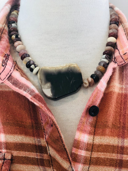 Stone Slab Necklace