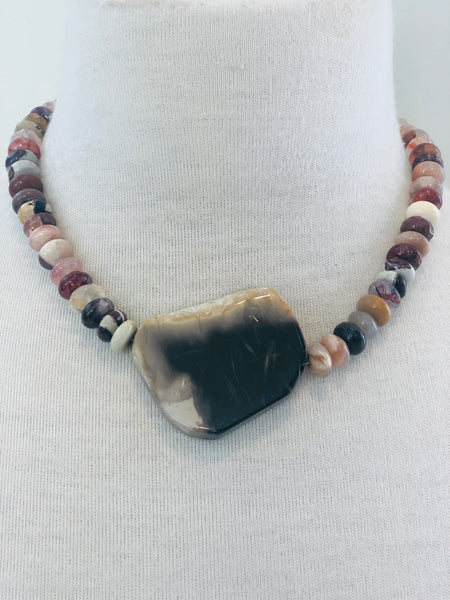 Stone Slab Necklace
