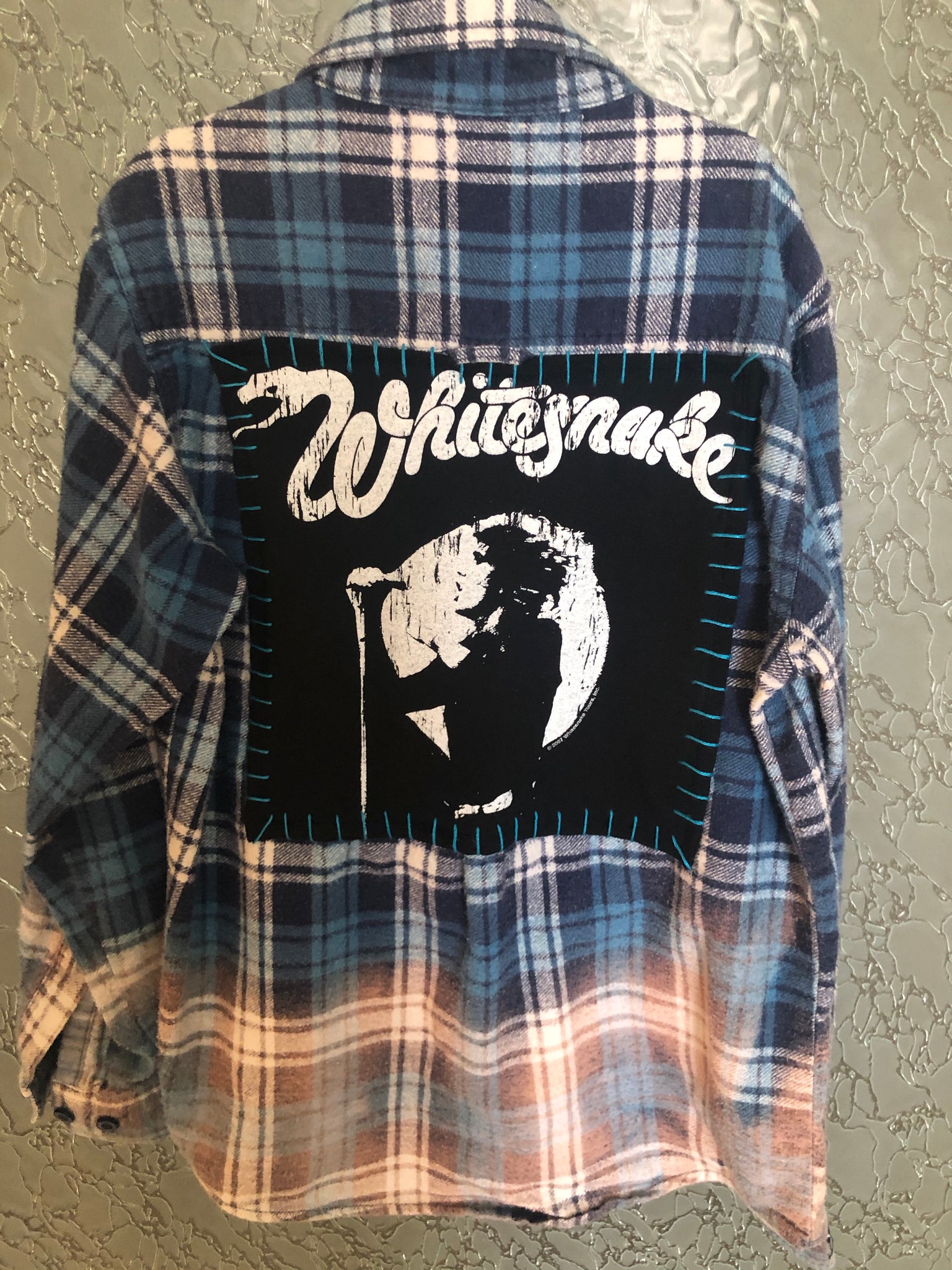 Whitesnake Upcycled Kid's Flannel